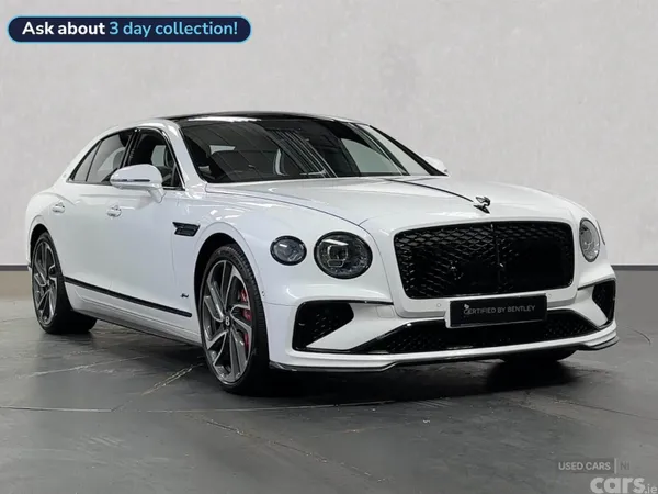 Bentley Flying Spur Saloon, Electric, 2025, White