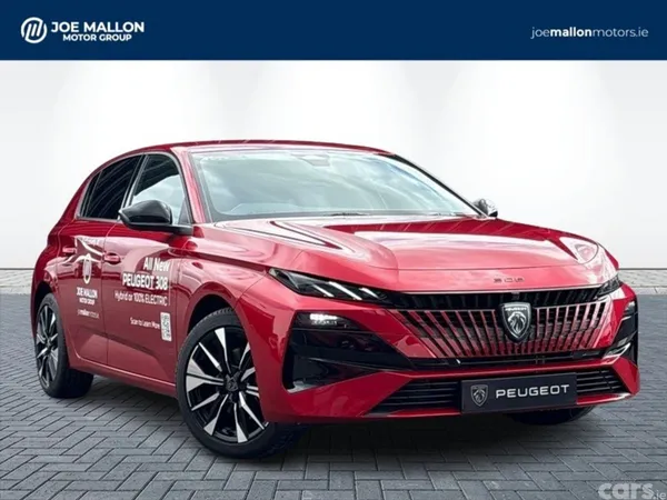 Peugeot 308 Hatchback, Petrol Hybrid, 2026, Red