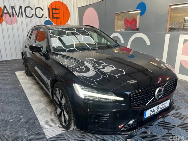 Volvo V60 Estate, Petrol Hybrid, 2024, Black
