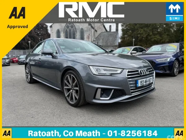 Audi A4 Saloon, Petrol, 2019, Grey