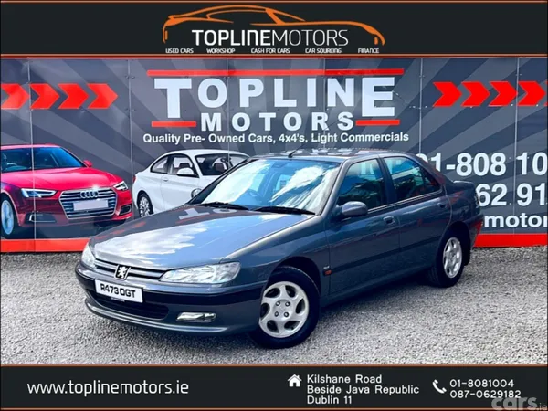 Peugeot 406 Saloon, Petrol, 1997, Grey