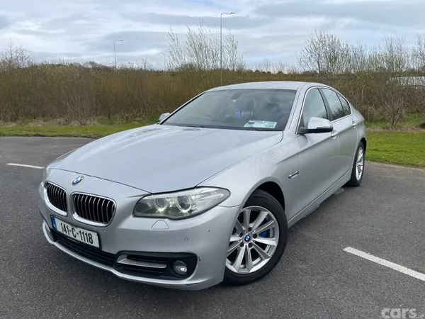 BMW 5-Series Saloon, Diesel, 2014, Silver