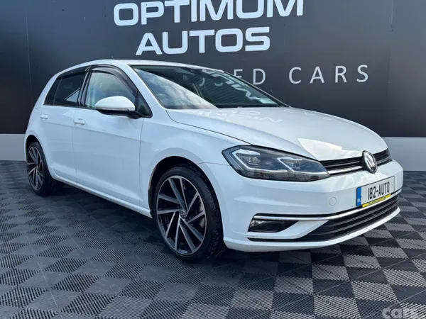 Volkswagen Golf Hatchback, Petrol, 2018, White