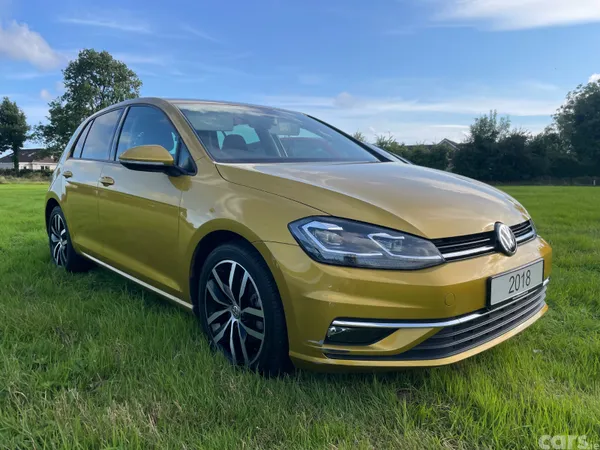 Volkswagen Golf Hatchback, Petrol, 2018, Yellow