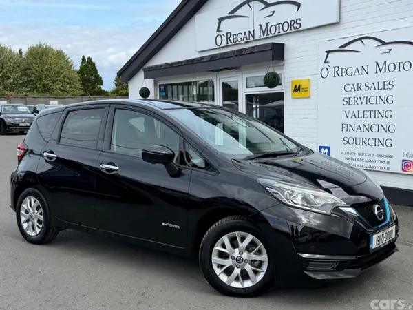 Nissan Note Hatchback, Petrol Hybrid, 2019, Black