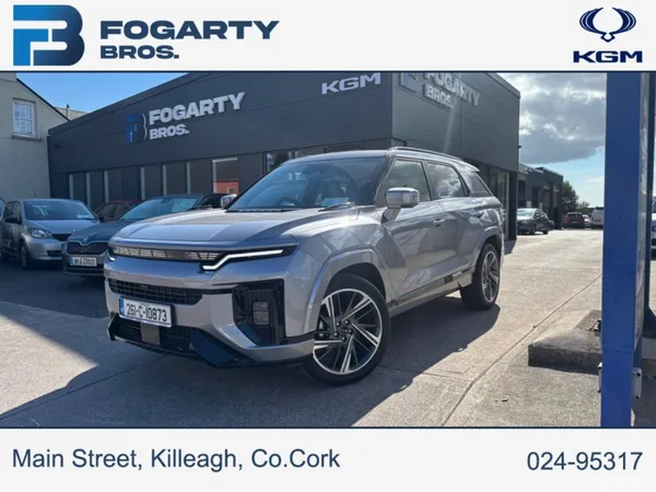 KGM Actyon SUV, Petrol Hybrid, 2026, Grey