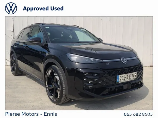 Volkswagen T-Roc SUV, Petrol, 2026, Black
