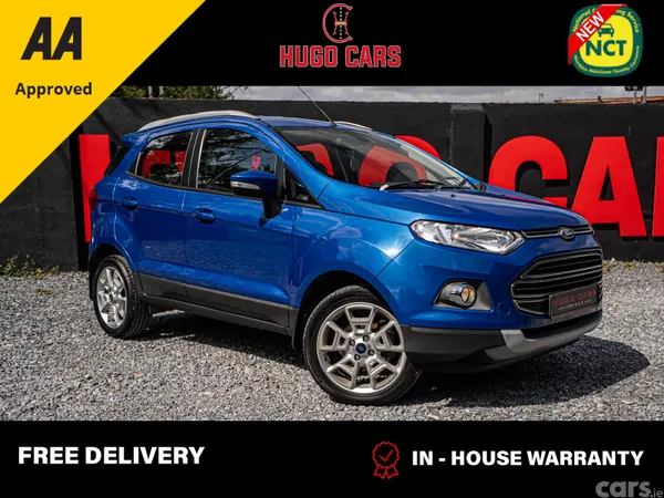 Ford EcoSport SUV, Petrol, 2016, Blue