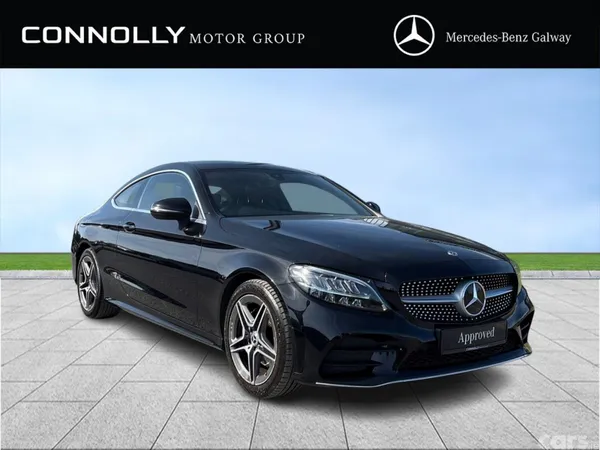 Mercedes-Benz C-Class Coupe, Petrol, 2021, Black