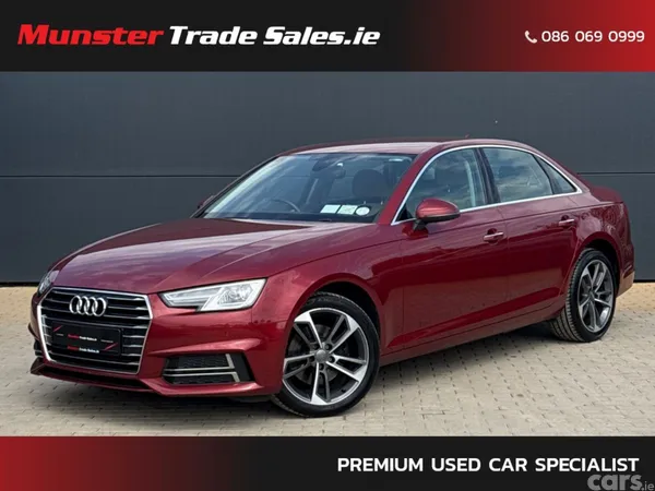 Audi A4 Saloon, Diesel, 2019, Red