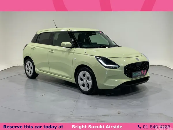 Suzuki Swift Hatchback, Petrol Hybrid, 2027, Yellow