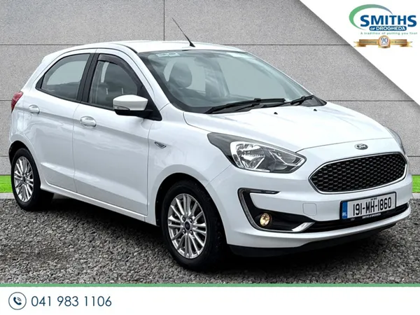 Ford KA+ Hatchback, Petrol, 2019, White