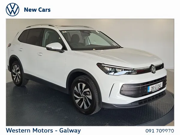 Volkswagen Tiguan SUV, Petrol Plug-in Hybrid, 2026, White