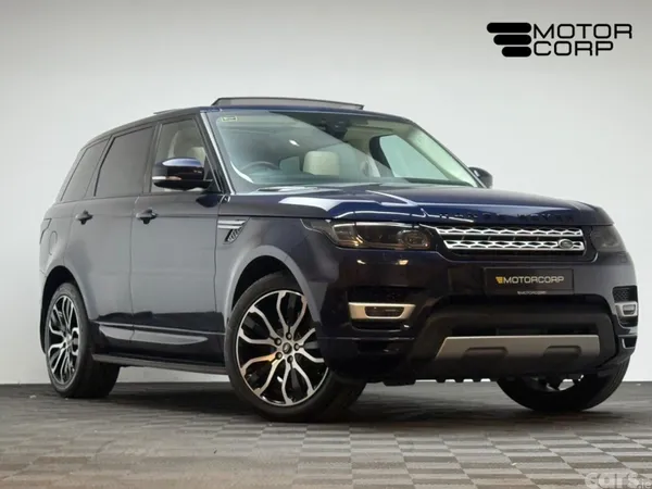 Land Rover Range Rover Sport SUV, Diesel, 2018, Blue