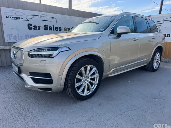 Volvo XC90 SUV, Petrol Plug-in Hybrid, 2016, Beige