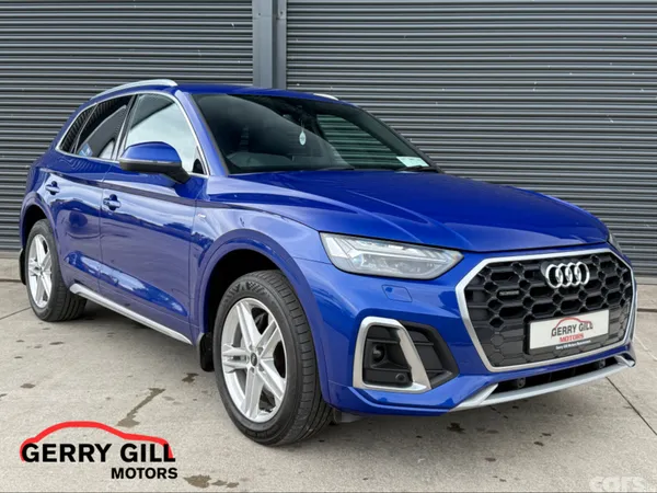 Audi Q5 Estate, Petrol Plug-in Hybrid, 2022, Blue