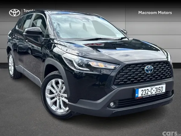 Toyota Corolla Cross SUV, Petrol Hybrid, 2023, Black