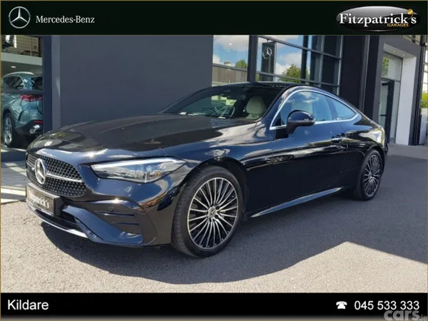 Mercedes-Benz CLE Coupe, Diesel Hybrid, 2024, Black