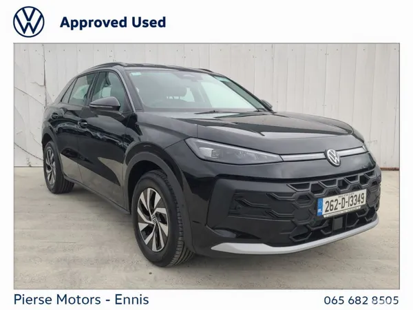 Volkswagen T-Roc SUV, Petrol, 2026, Black