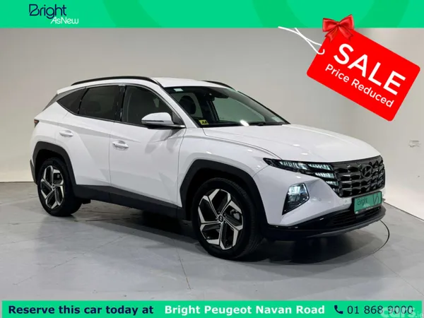Hyundai Tucson MPV, Petrol Hybrid, 2023, White