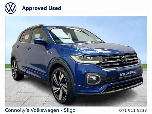 Volkswagen T-Cross SUV, Petrol, 2024, Blue