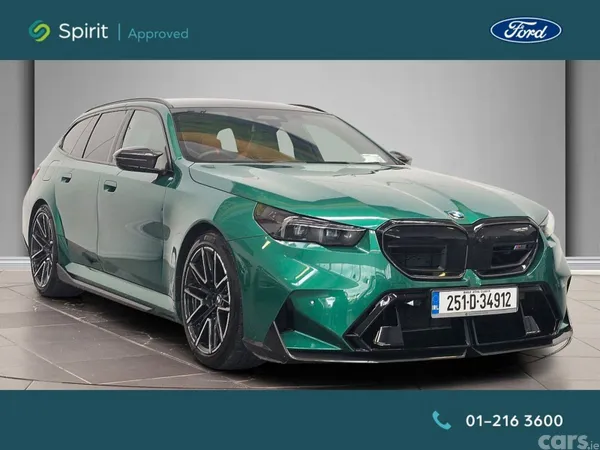 BMW M5 Estate, Petrol Plug-in Hybrid, 2025, Green