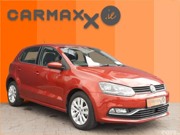 Volkswagen Polo Hatchback, Petrol, 2017, Red