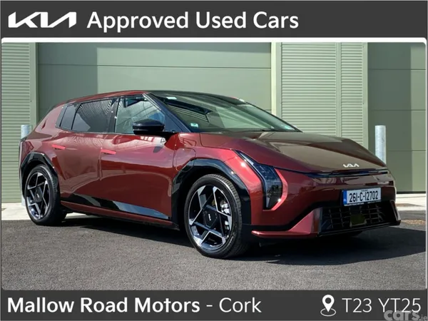 Kia EV4 Hatchback, Electric, 2026, Red