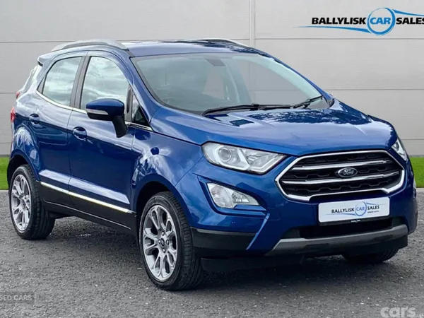 Ford EcoSport SUV, Petrol, 2019, Blue