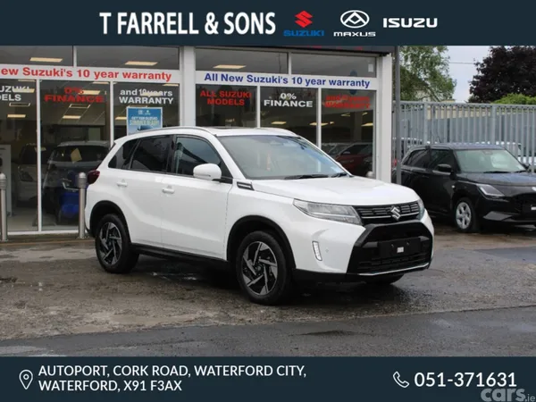 Suzuki Vitara SUV, Petrol Hybrid, 2027, White