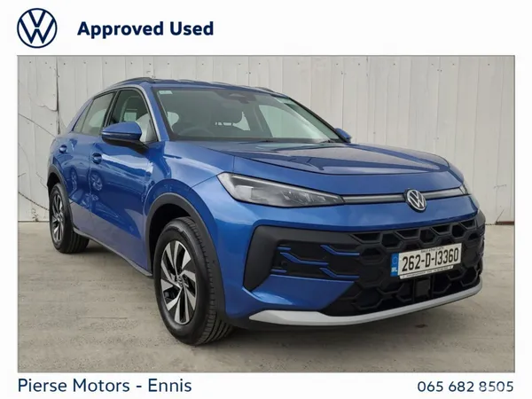 Volkswagen T-Roc SUV, Petrol, 2026, Blue
