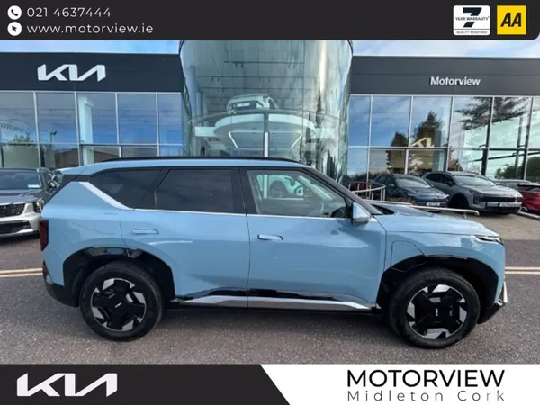 Kia EV5 SUV, Electric, 2027, Blue