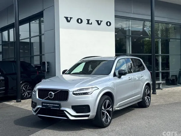 Volvo XC90 SUV, Petrol Plug-in Hybrid, 2020, Silver