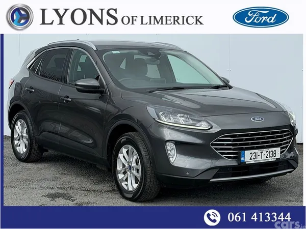 Ford Kuga SUV, Petrol Plug-in Hybrid, 2023, Grey