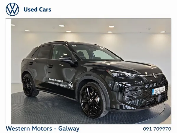 Volkswagen T-Roc SUV, Petrol, 2026, Black