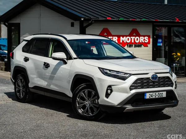 Toyota RAV4 SUV, Petrol Hybrid, 2024, White