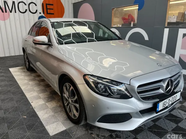 Mercedes-Benz C-Class Saloon, Petrol, 2016, Silver