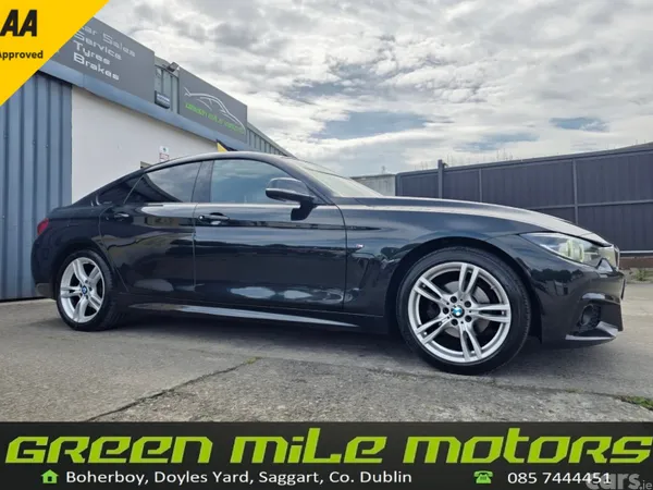 BMW 4-Series Coupe, Petrol, 2018, Black