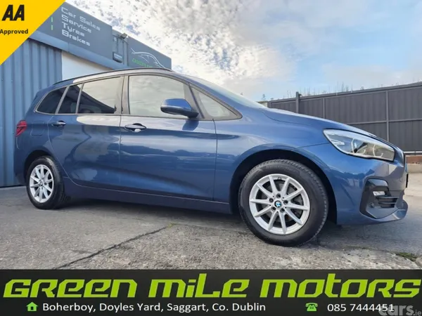 BMW 2-Series Gran Tourer MPV, Diesel, 2021, Blue