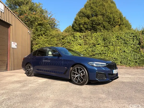 BMW 5-Series Saloon, Diesel, 2021, Blue