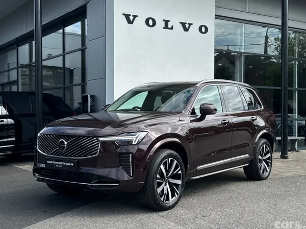 Volvo XC90 SUV, Petrol Plug-in Hybrid, 2026, Red