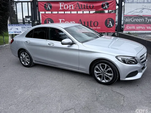 Mercedes-Benz C-Class Saloon, Petrol, 2017, Silver