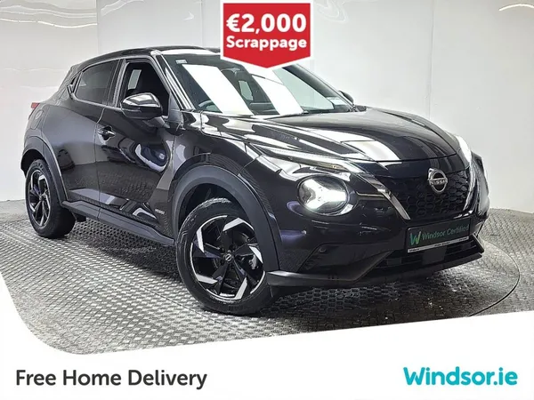 Nissan Juke SUV, Petrol Hybrid, 2024, Black