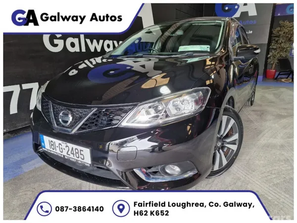 Nissan Pulsar Hatchback, Petrol, 2018, Black