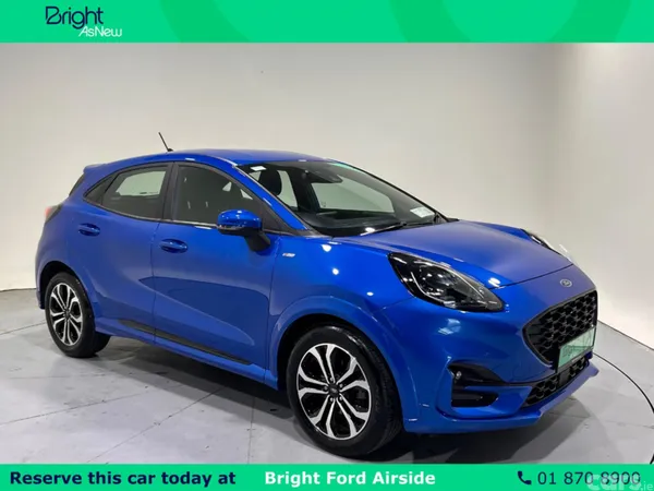 Ford Puma MPV, Petrol Hybrid, 2023, Blue