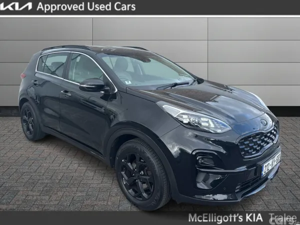 Kia Sportage MPV, Diesel Hybrid, 2021, Black