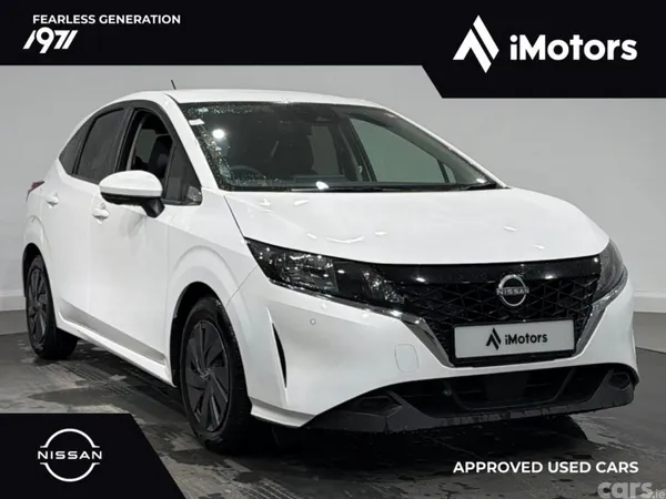 Nissan Note Hatchback, Petrol, 2021, White