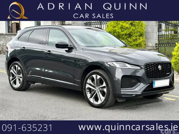 Jaguar F-Pace SUV, Petrol Plug-in Hybrid, 2024, Grey