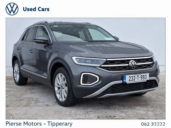 Volkswagen T-Roc SUV, Petrol, 2023, Grey