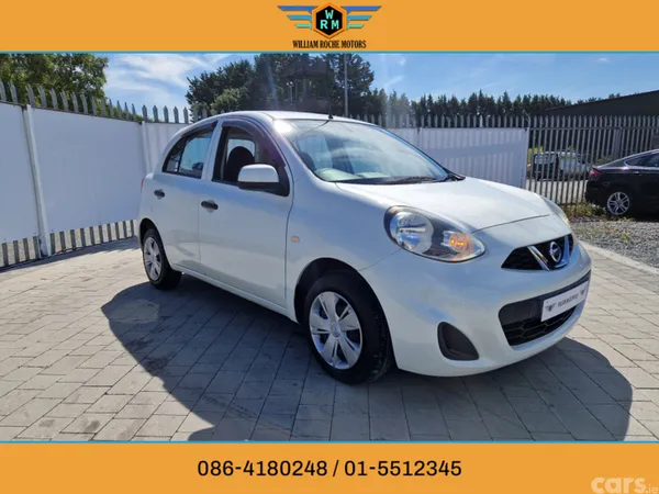 Nissan March Hatchback, Petrol, 2017, White